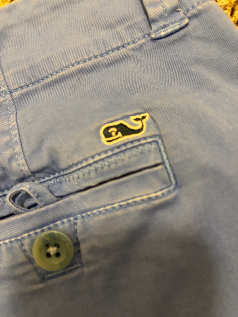 Vineyard Vines Light Blue Chino Bermuda Shorts - Picture 6 of 6